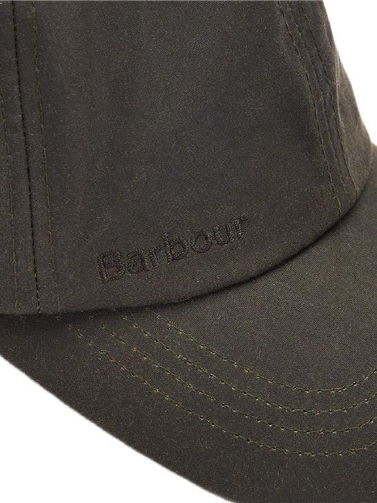 Barbour Cappello Barbour Wax Sport Verde Vendita calda