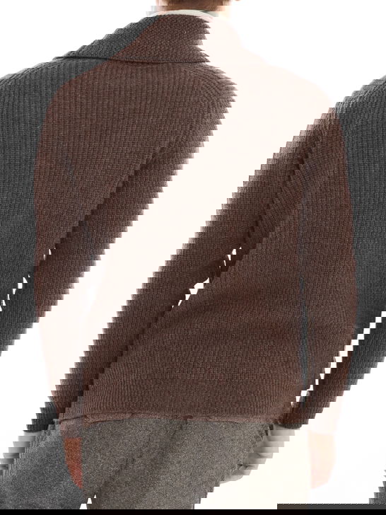 Rakki Cardigan Rakkì Sciallato Marrone Offerte stagionali