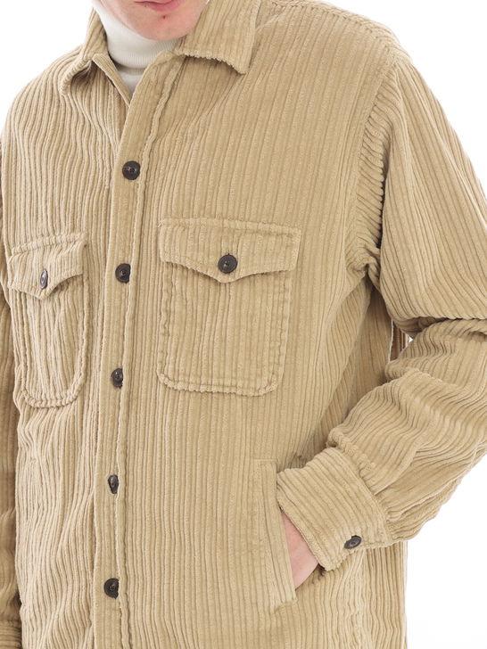 Tintoria Mattei Overshirt Tintoria Mattei Rocciatore Beige Fino al 50% di sconto