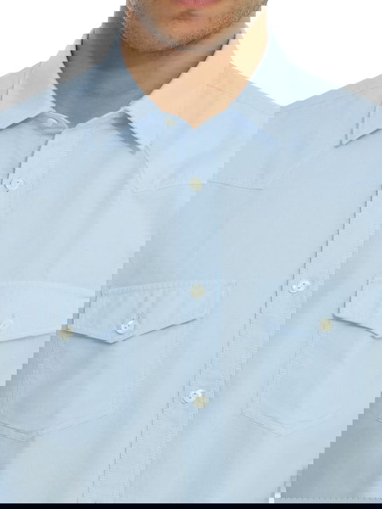 Tintoria Mattei Camicia Tintoria Mattei Oxford Azzurro Fino al 65% di sconto