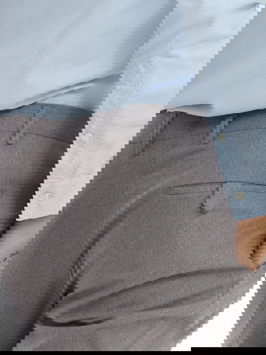 Devore Incipit Pantaloni Devore Incipit Solaro Grigio Enormi sconti