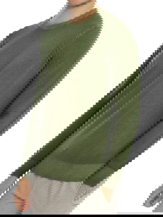 Kangra Maglia Kangra Cashmere Verde 50% di sconto con spedizione gratuita