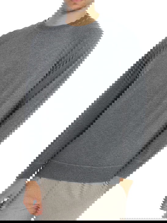 Alan Paine Felpa Alan Paine Raglan Grigio Qualità Garantita