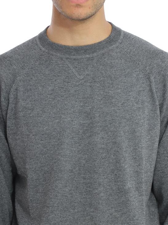 Alan Paine Felpa Alan Paine Raglan Grigio Qualità Garantita