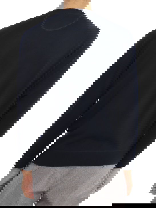 Alan Paine Felpa Alan Paine Raglan Blu Negozi Online