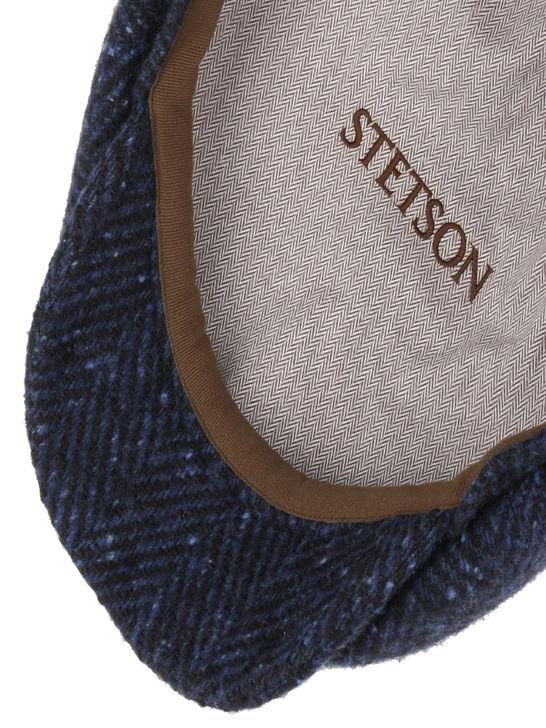 Stetson Coppola Stetson Hatteras Herringbone Blu I Più Venduti