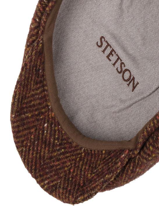 Stetson Coppola Stetson Hatteras Herringbone Arancio Vendite Flash