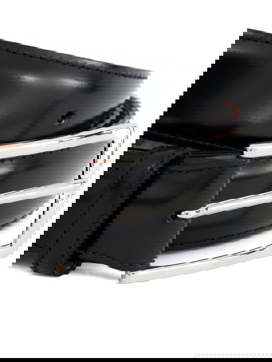 Berwick 1707 Cintura Berwick 1707 Pelle Antik Nero Offerta esclusiva