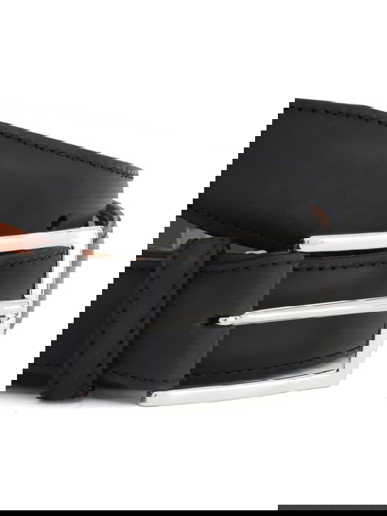 Berwick 1707 Cintura Berwick 1707 Pelle Cross Nero Black Friday