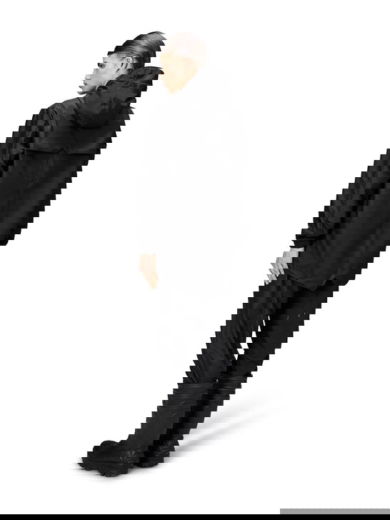 Rains Impermeabile Rains Fishtail Nero Promozione temporanea