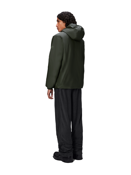 Rains Giubbino Rains Lohja Insulated Jacket Verde Fino al 60% di sconto