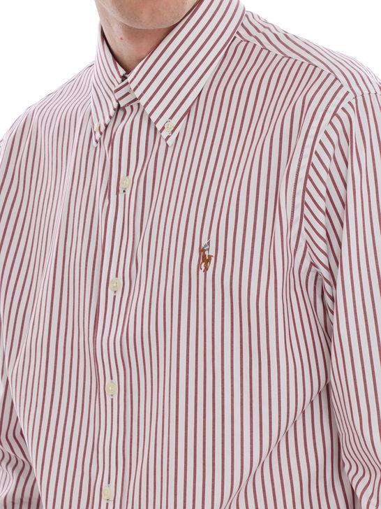 Polo Ralph Lauren Camicia Polo Ralph Lauren Pinpoint Rosso Duty-free