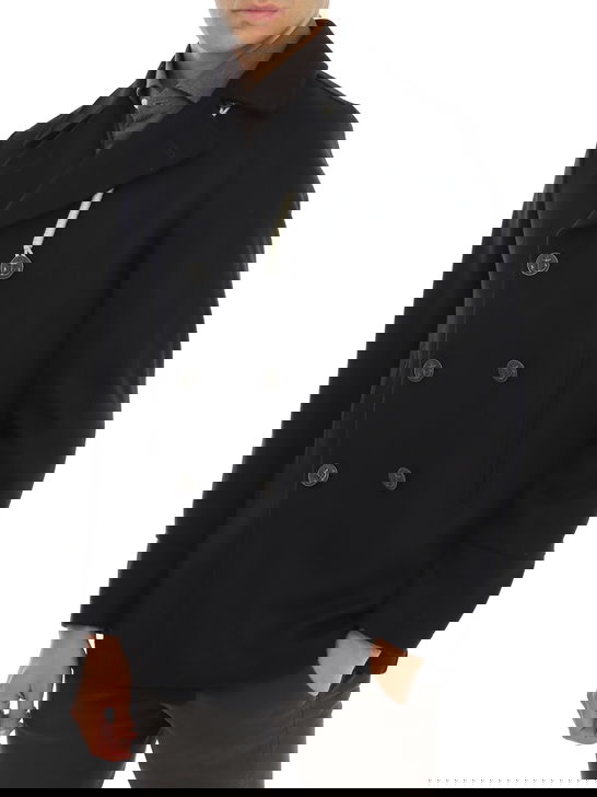 Camplin Peacoat Camplin Island Nero Acquista Ora