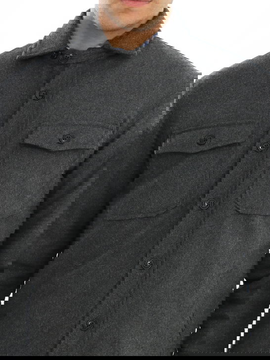 Bl'ker Overshirt Bl'ker Hunter Grigio Promozione Limitata