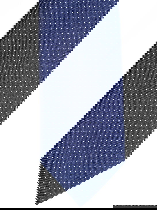 Holliday u0026 Brown Cravatta Holliday & Brown Stampata Blu Grandi sconti
