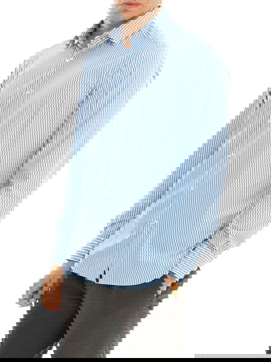 Xacus Camicia Xacus Taylor Active Bianco-Azzurro ACQUISTA ORA