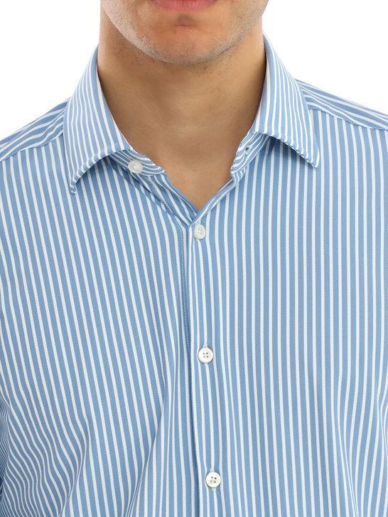 Xacus Camicia Xacus Taylor Active Bianco-Azzurro ACQUISTA ORA