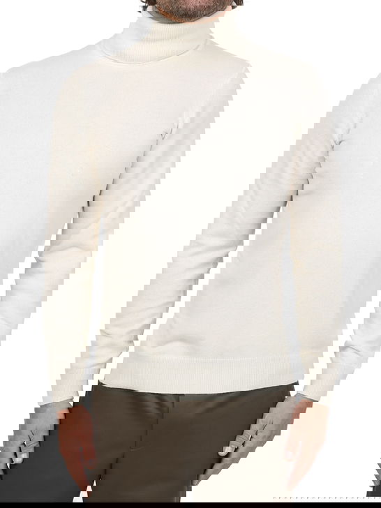 Kangra Maglia Kangra Cashmere Bianco Fino al 60% di sconto