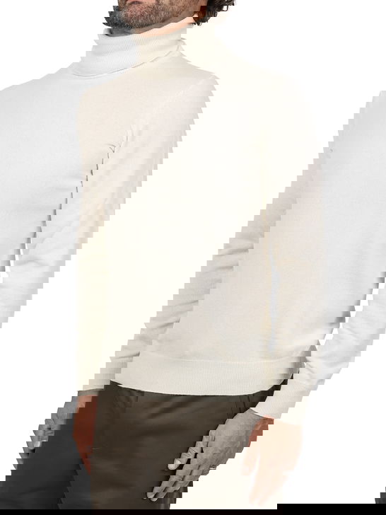 Kangra Maglia Kangra Cashmere Bianco Fino al 60% di sconto