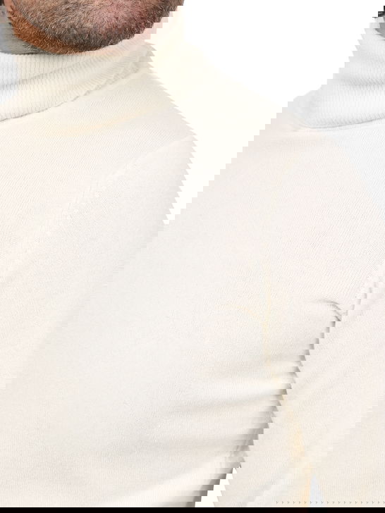 Kangra Maglia Kangra Cashmere Bianco Fino al 60% di sconto