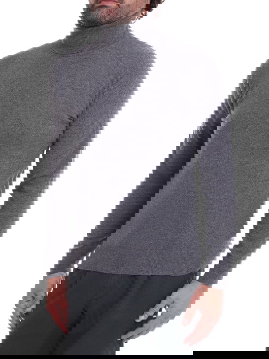 Kangra Maglia Kangra Cashmere Grigio Offerta speciale della fabbrica
