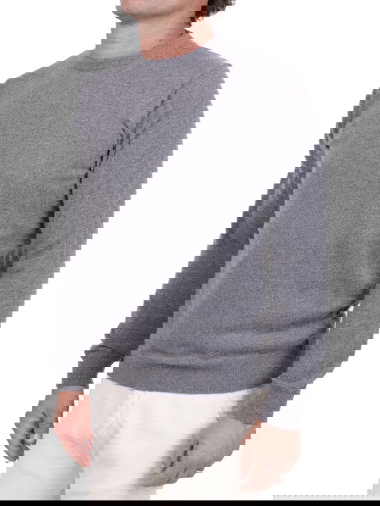 Kangra Maglia Kangra Cashmere Grigio Discount Store per i nuovi prodotti