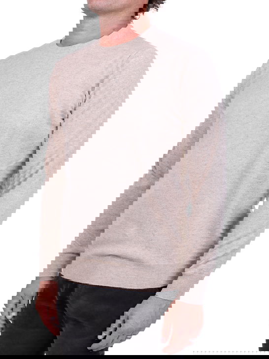 Kangra Maglia Kangra Cashmere Beige Super sconto