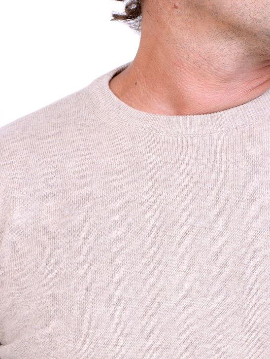 Kangra Maglia Kangra Cashmere Beige Super sconto