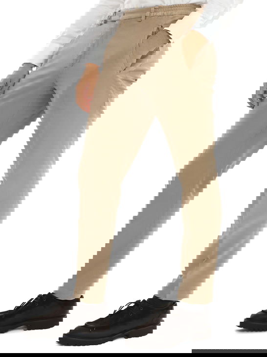 Devore Incipit Pantaloni Devore Incipit Fustagno Beige Soddisfazione Garantita