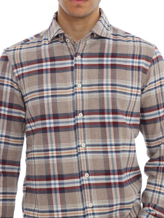 Bastoncino Camicia Bastoncino Check Beige Offerta