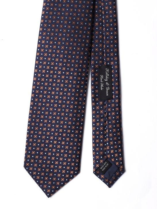 Holliday u0026 Brown Cravatta Holliday & Brown Jacquard Blu Vendite Flash