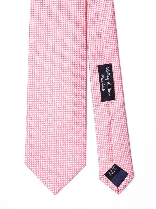 Holliday u0026 Brown Cravatta Holliday & Brown Jacquard Rosa In Saldo
