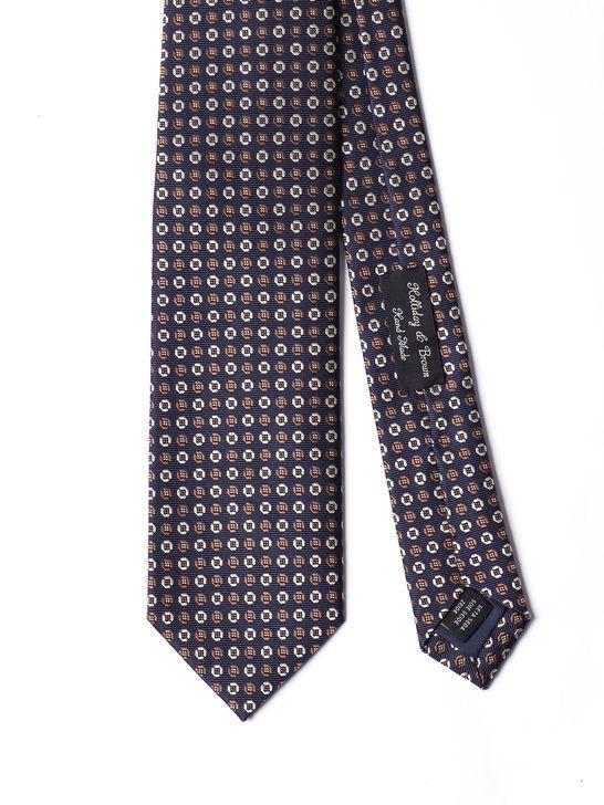 Holliday u0026 Brown Cravatta Holliday & Brown Jacquard Blu Shopping online