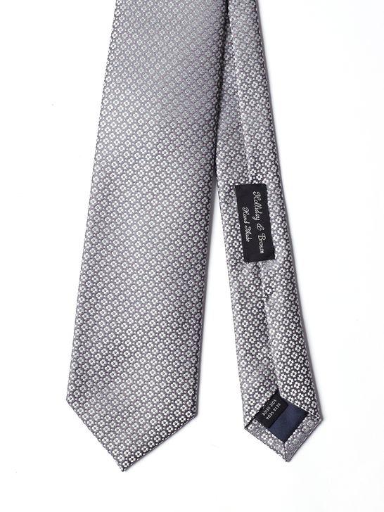 Holliday u0026 Brown Cravatta Holliday & Brown Jacquard Grigio Offerta Giorno del Papà