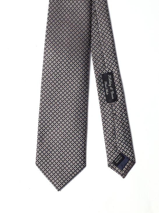 Holliday u0026 Brown Cravatta Holliday & Brown Jacquard Blu Latest fashion