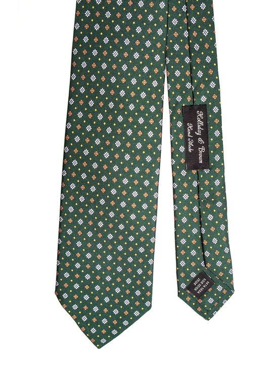 Holliday u0026 Brown Cravatta Holliday & Brown Stampata Verde Offerta temporanea