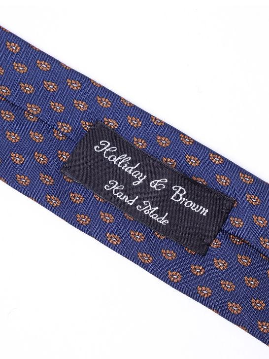 Holliday u0026 Brown Cravatta Holliday & Brown Twill Blu Bestseller