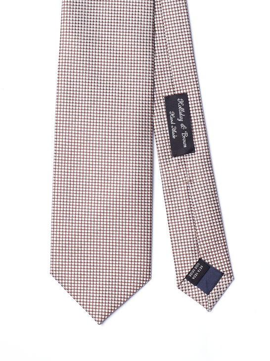 Holliday u0026 Brown Cravatta Holliday & Brown Jacquard Bianco Offerte giornaliere