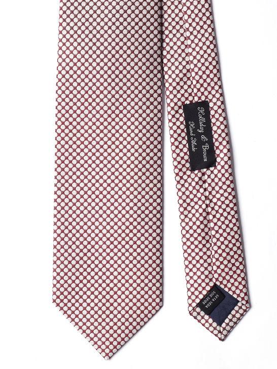 Holliday u0026 Brown Cravatta Holliday & Brown Jacquard Marrone Enormi risparmi