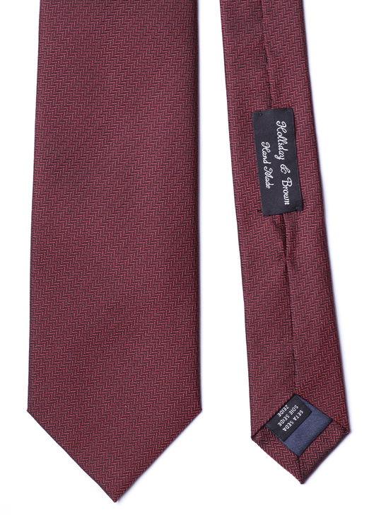 Holliday u0026 Brown Cravatta Holliday & Brown Jacquard Bordeaux Offerta settimanale
