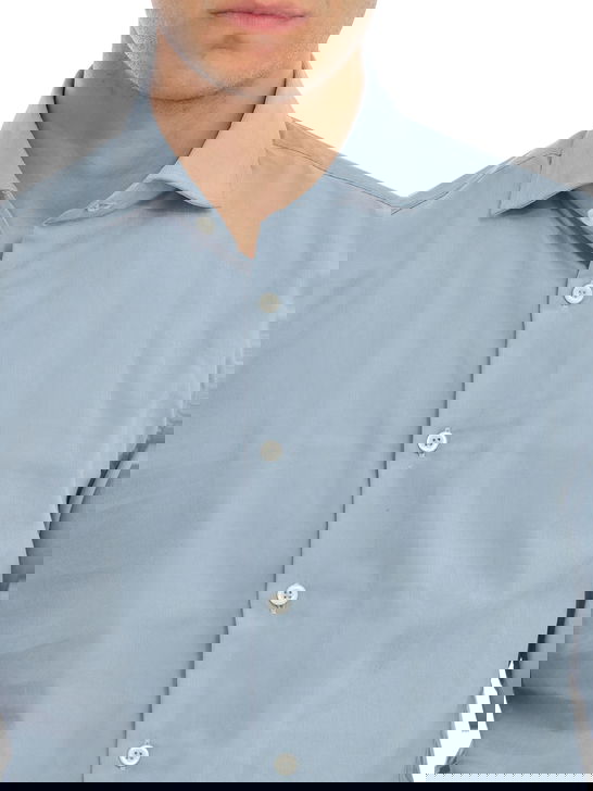 Bastoncino Camicia Bastoncino Velluto Azzurro Rilascio limitato