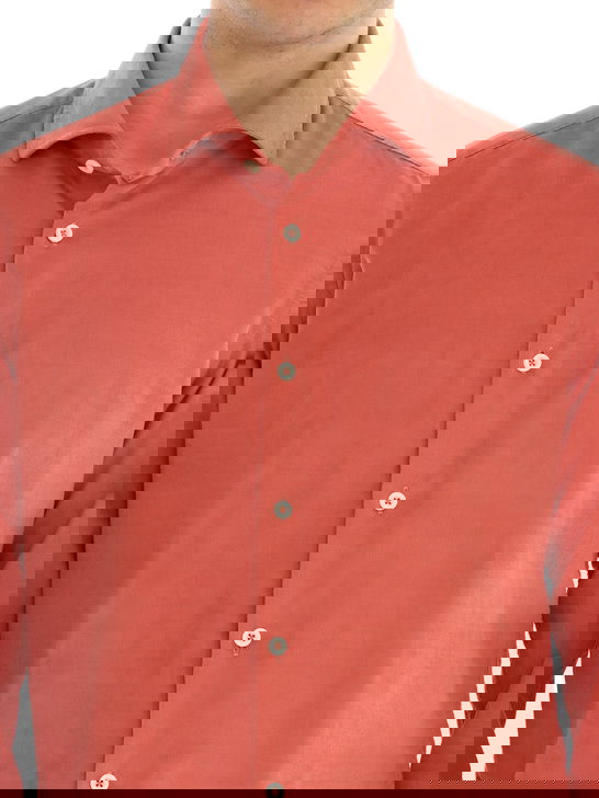 Bastoncino Camicia Bastoncino Velluto Rosso Latest stili