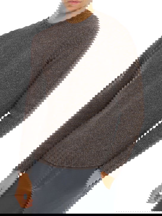 Filippo De Laurentiis Maglia Filippo De Laurentiis Yak Marrone Shopping Online