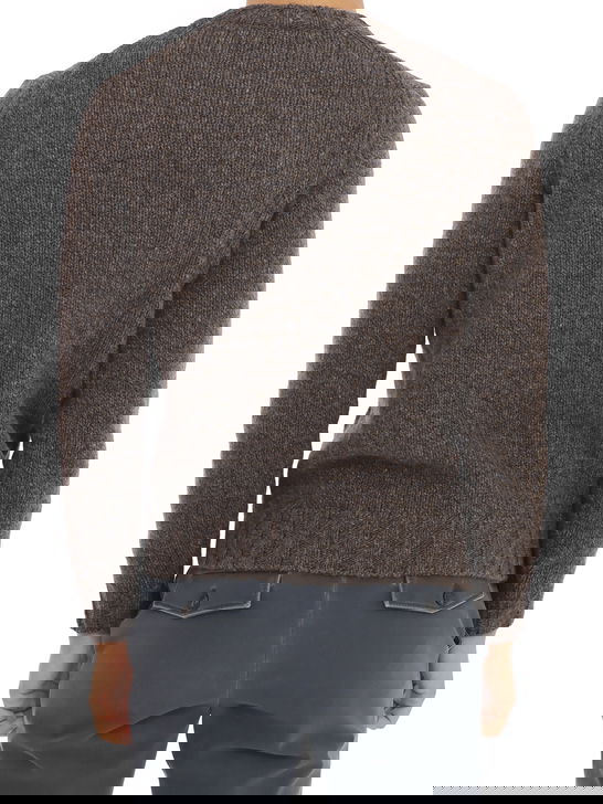 Filippo De Laurentiis Maglia Filippo De Laurentiis Yak Marrone Shopping Online