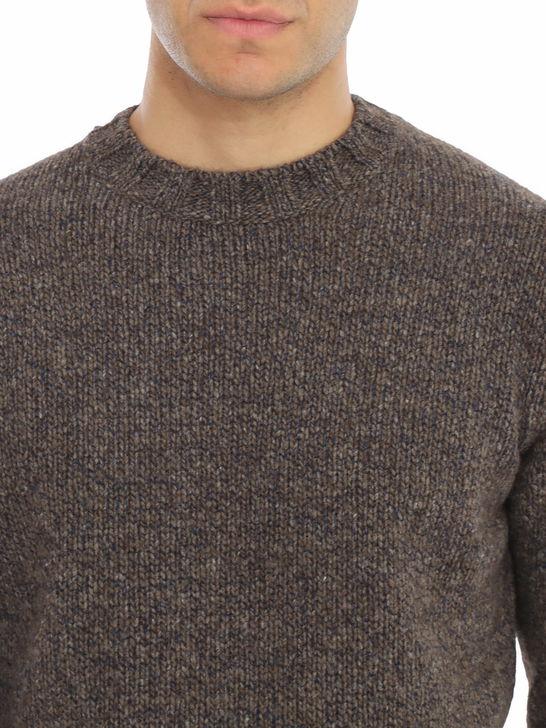 Filippo De Laurentiis Maglia Filippo De Laurentiis Yak Marrone Shopping Online