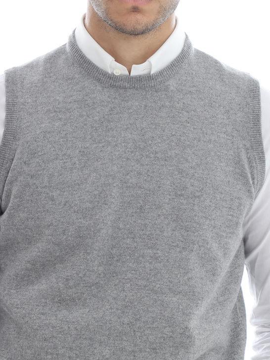 Filippo De Laurentiis Gilet Filippo De Laurentiis Grigio Convenienza