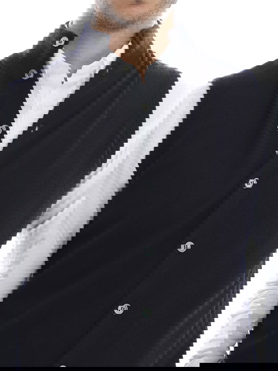 Filippo De Laurentiis Gilet Filippo De Laurentiis Blu Economico