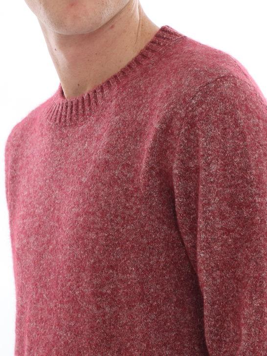 Kangra Maglia Kangra Moulinè Rosso Rilascio limitato