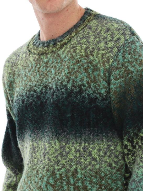 Kangra Maglia Kangra Lana-Alpaca Verde Fino al 60% di sconto