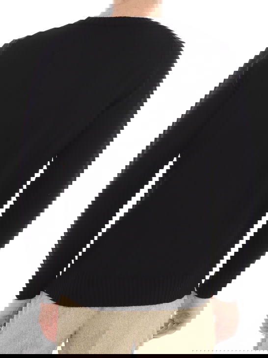 Kangra Maglia Kangra Girocollo Nero Sostegno trimestrale